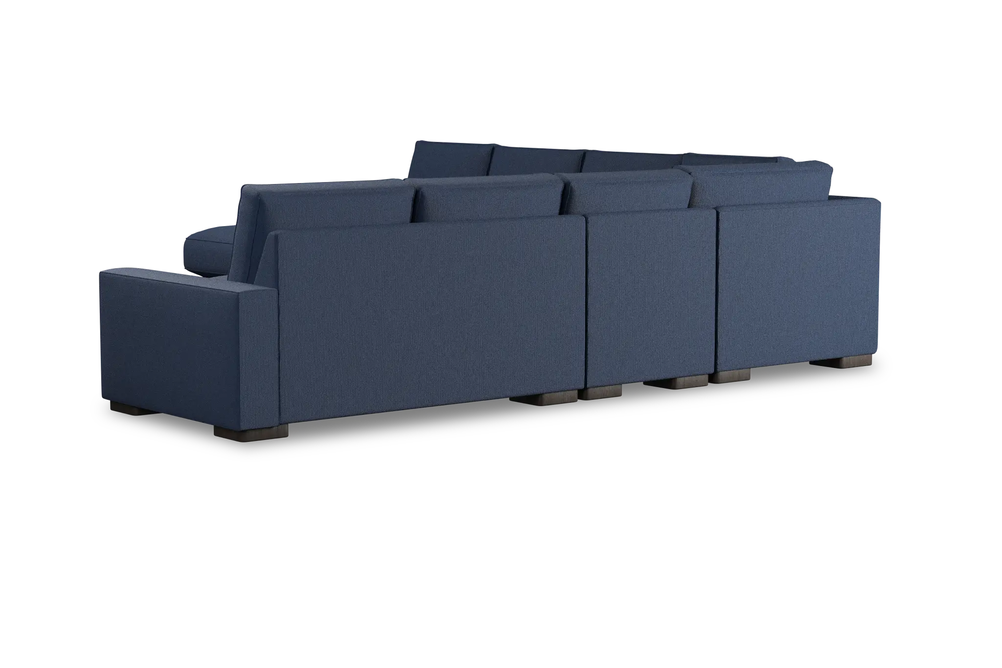 Edgewater Revenue Dark Blue Large Left Chaise Sectional Edgewater Revenue Dark Blue Large Left Chaise Sectional