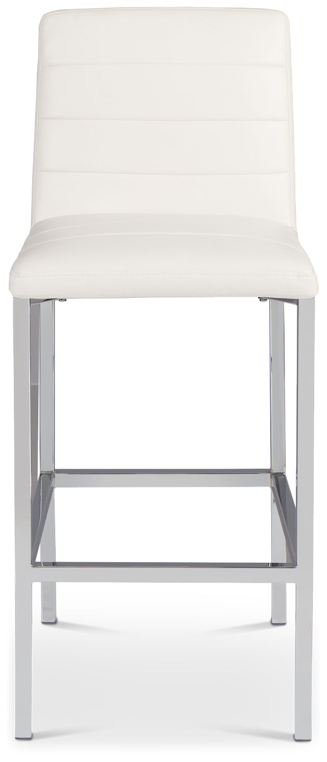 Amalfi White Uph 30" Barstool