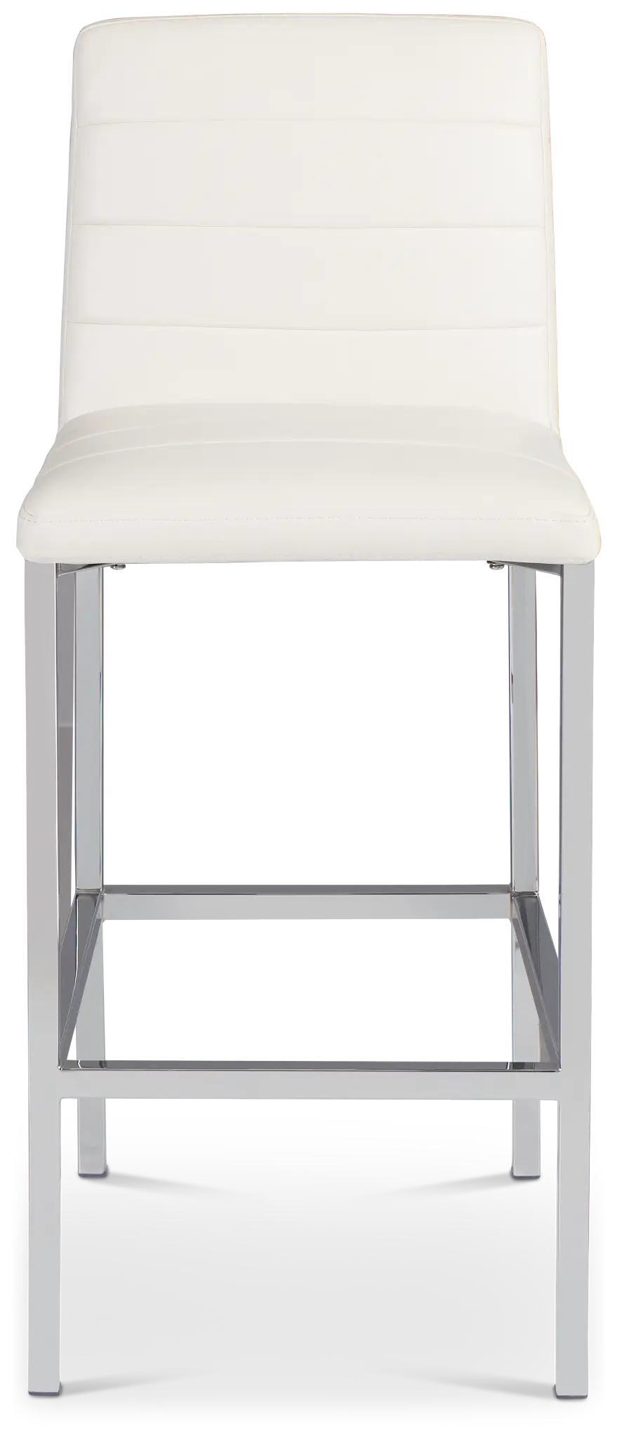 Amalfi White 30" Upholstered Barstool Amalfi White 30" Upholstered Barstool