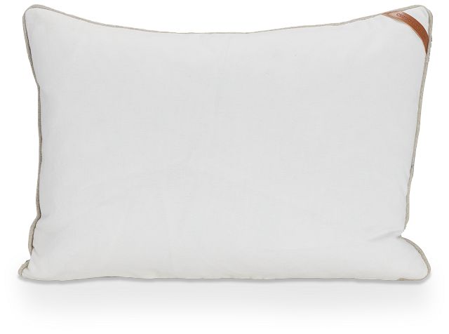 Lila Ivory Lumbar Accent Pillow