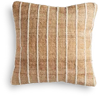 Albatro Beige 22" Accent Pillow