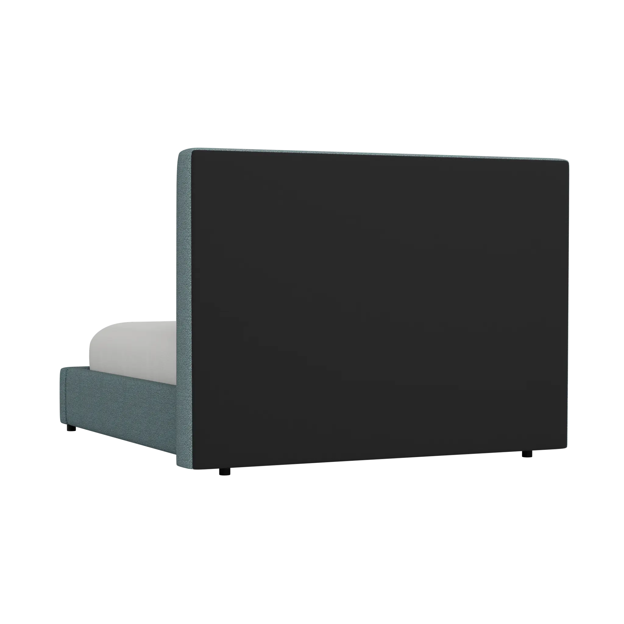 Grayton Sutton Blue 54" Upholstered Platform Bed Grayton Sutton Blue 54" Upholstered Platform Bed