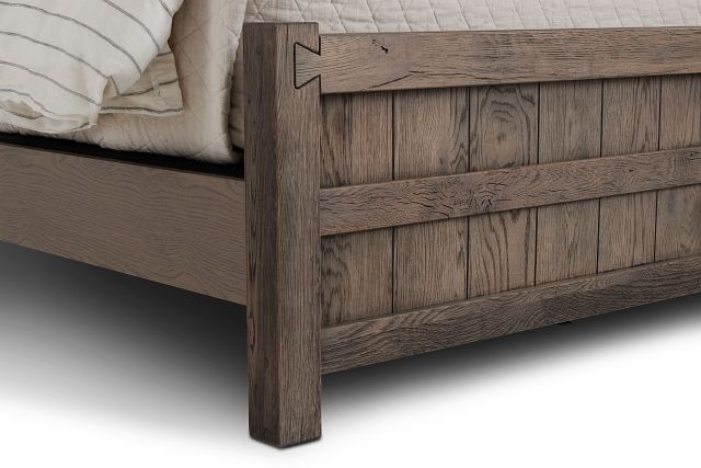 Salt Lake Gray Panel Bed