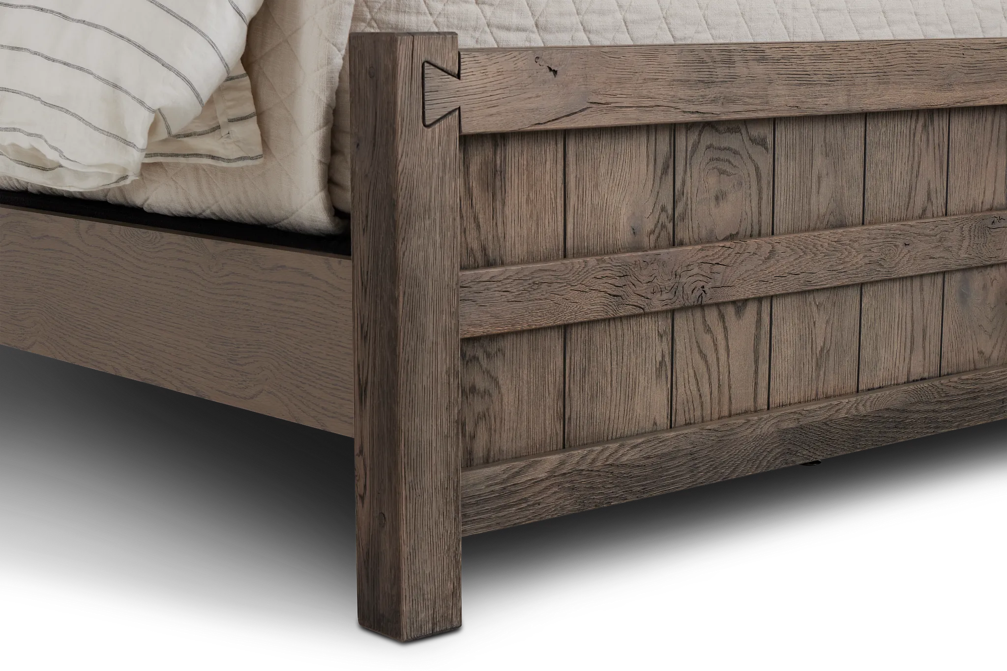 Salt Lake Gray Panel Bed