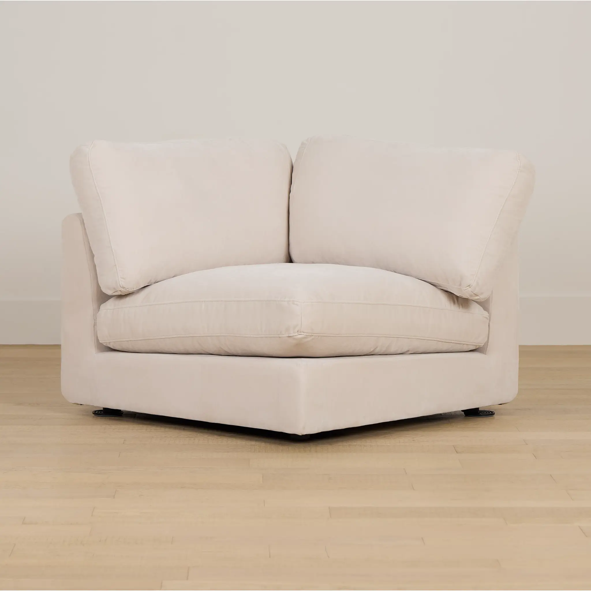 Jules Ivory Velvet Wedge Jules Ivory Velvet Wedge