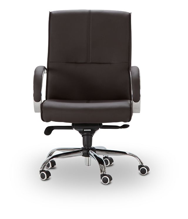 Greeley Brown Uph Desk Chair