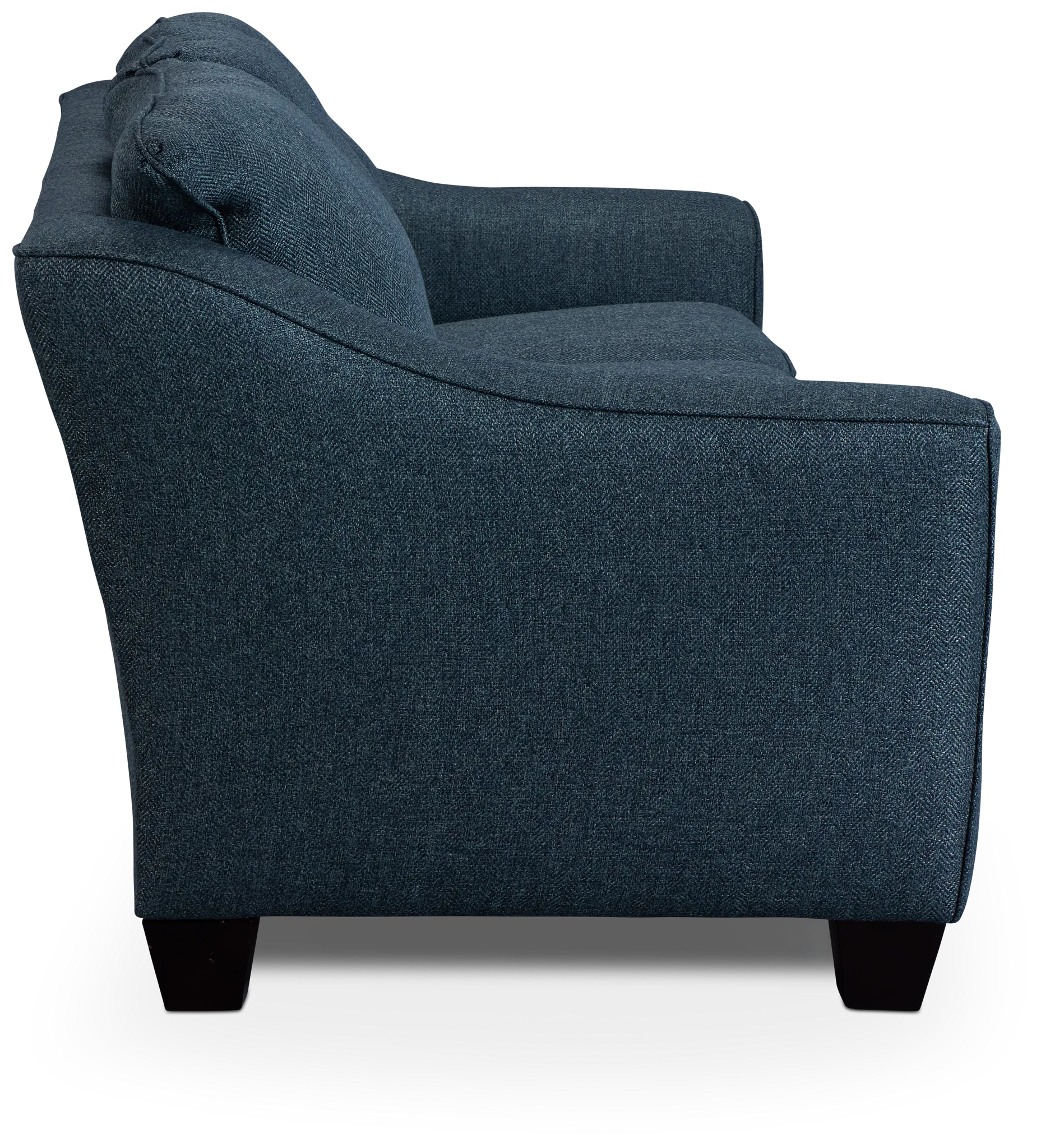 Avery Dark Blue Fabric Sofa