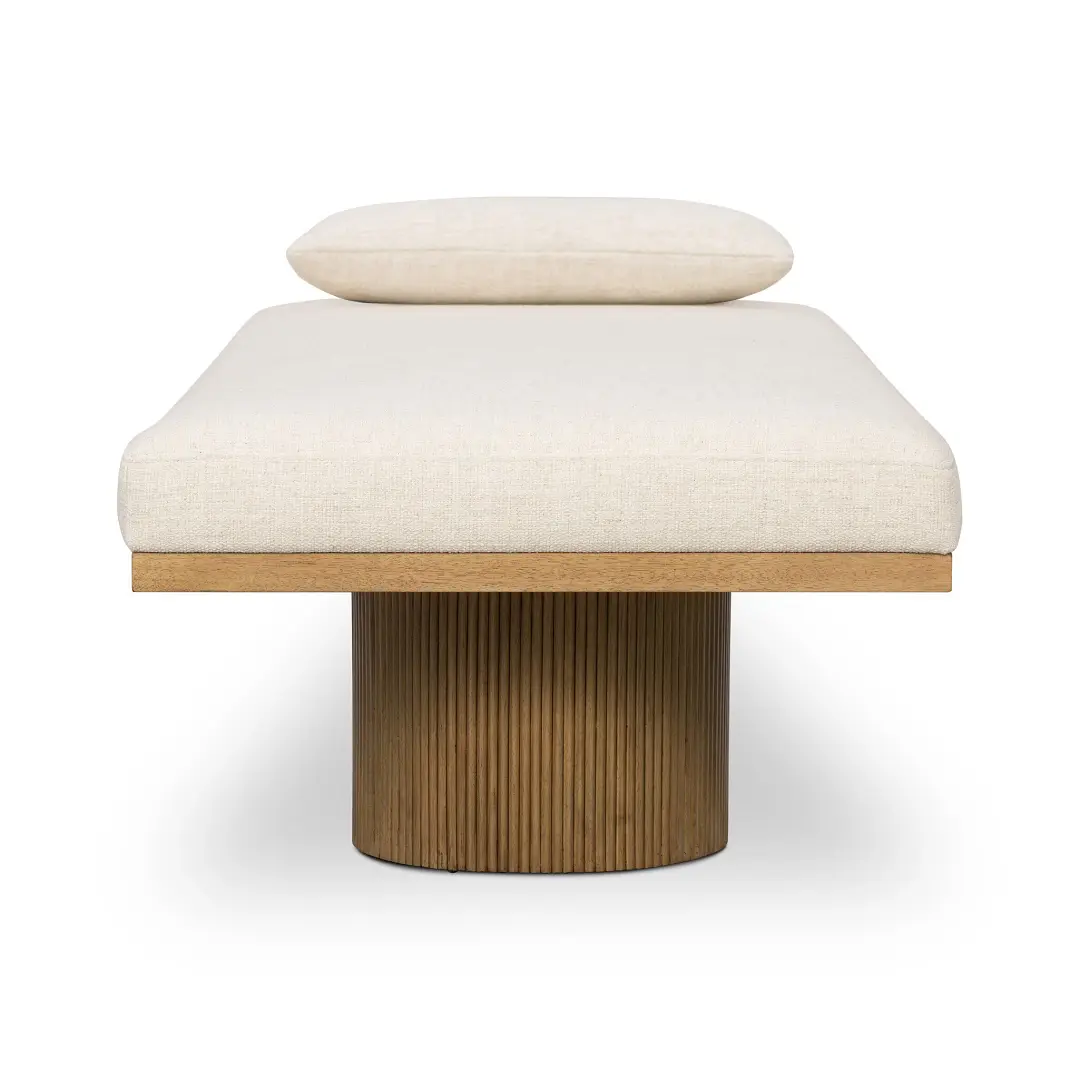 Four Hands Zayne Ivory Fabric Accent Chaise Four Hands Zayne Ivory Fabric Accent Chaise