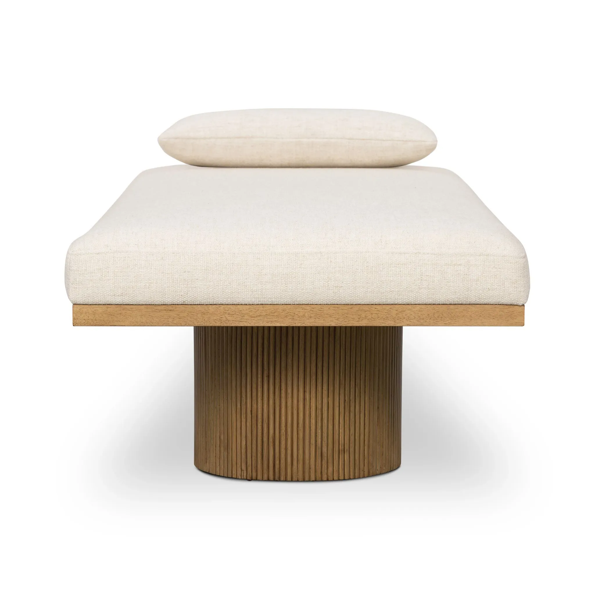 Four Hands Zayne Ivory Fabric Accent Chaise