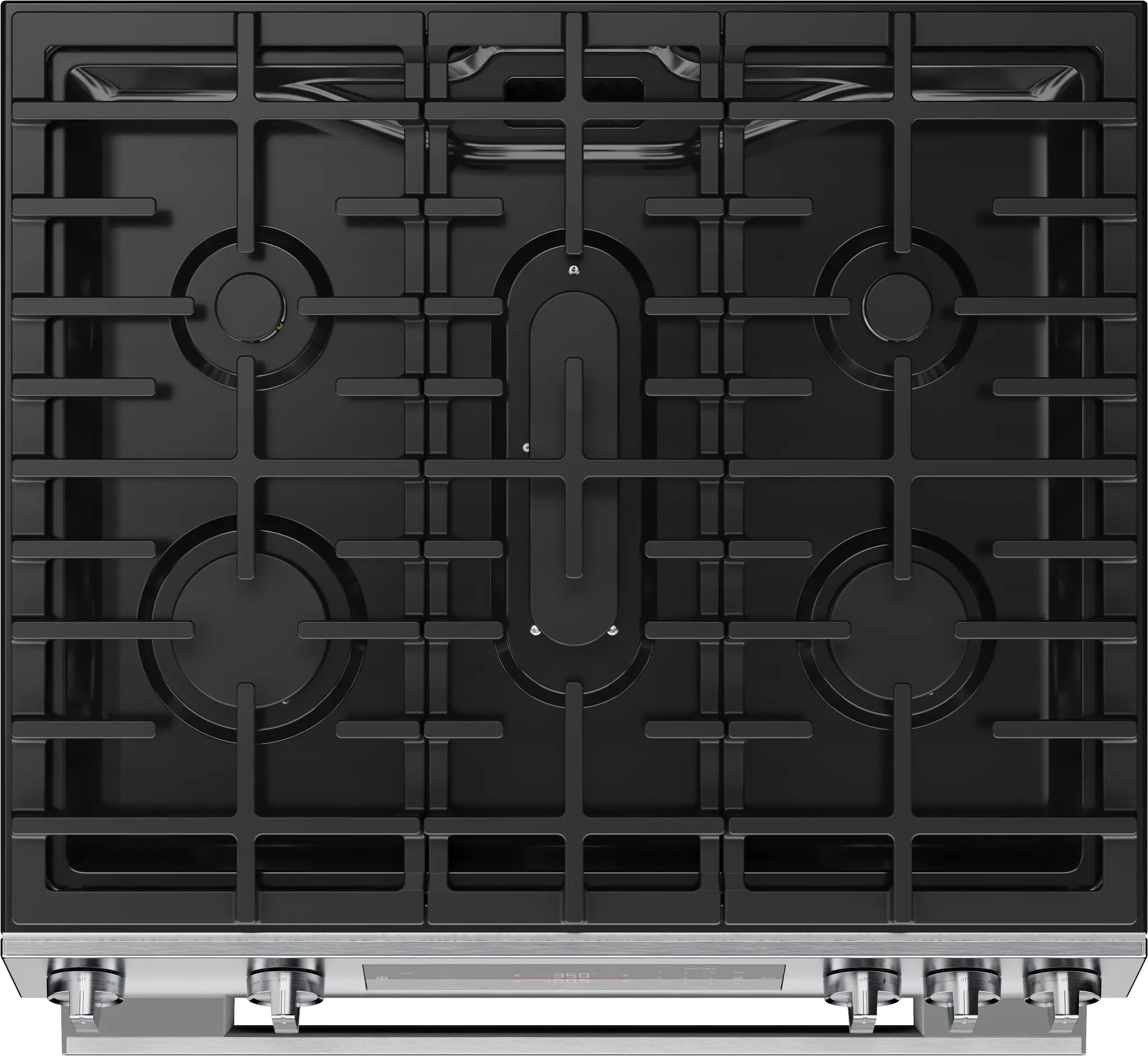 Bosch 100 Series Black Gas Range Bosch 100 Series Black Gas Range