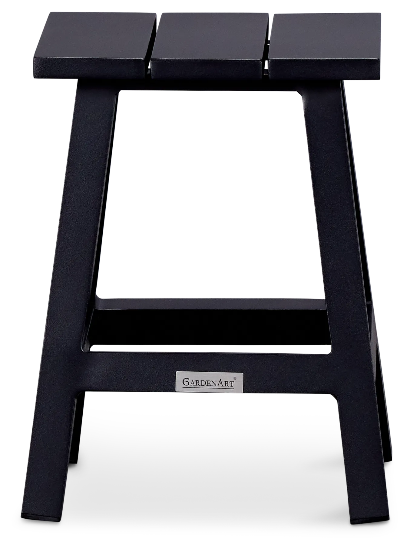 Barbados Black Square Accent Table