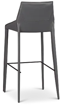 Wayne Gray 30" Upholstered Barstool