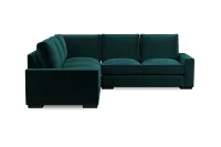 Edgewater Joya Teal Small Two-arm Sectional