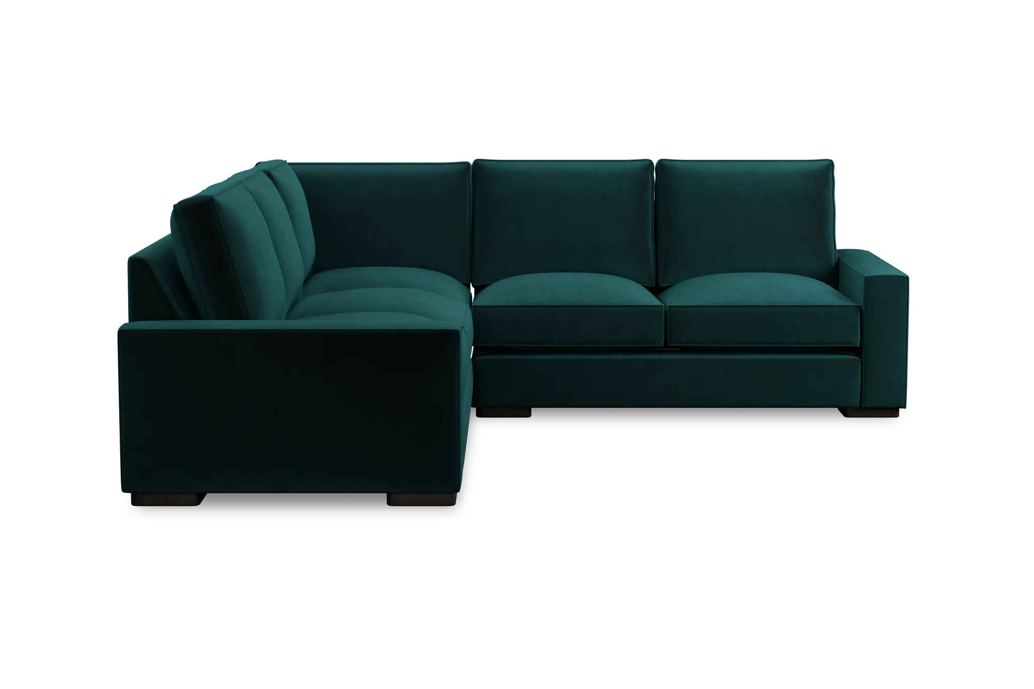 Edgewater Joya Teal Small Two-arm Sectional