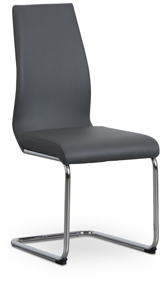 Lennox Gray Upholstered Side Chair