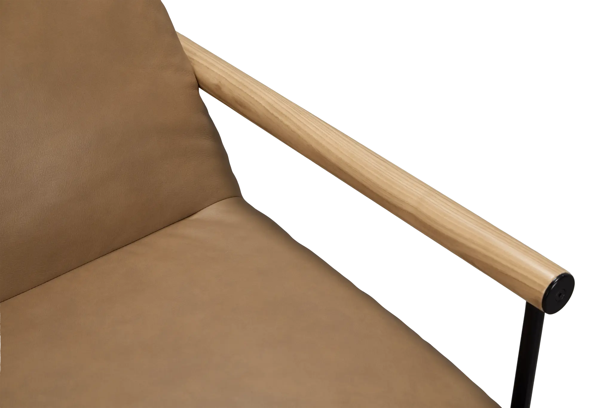 Margo Brown Leather Accent Chair Margo Brown Leather Accent Chair