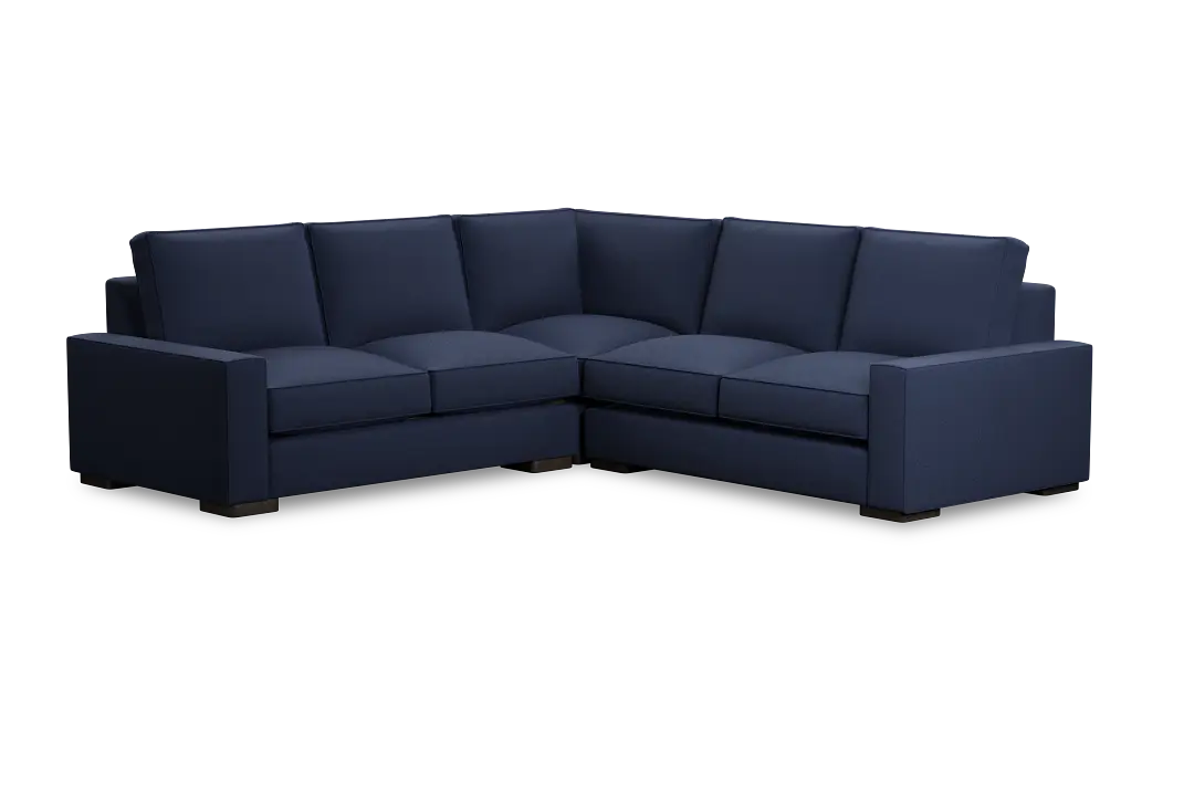 Edgewater Peyton Dark Blue Small Two-arm Sectional Edgewater Peyton Dark Blue Small Two-arm Sectional