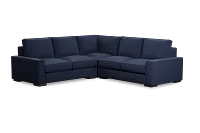 Edgewater Peyton Dark Blue Small Two-arm Sectional