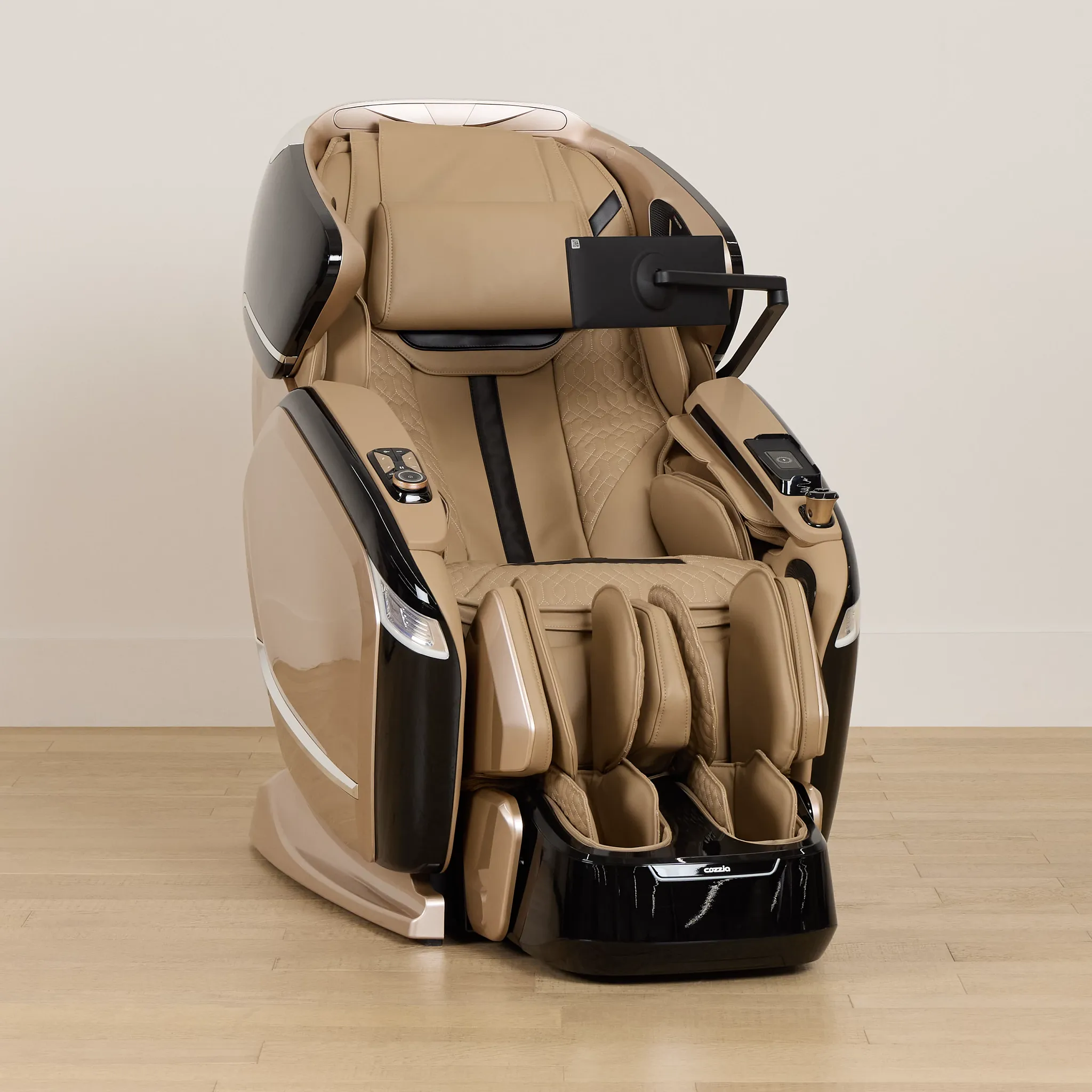 Quantum Light Beige Micro Massage Chair
