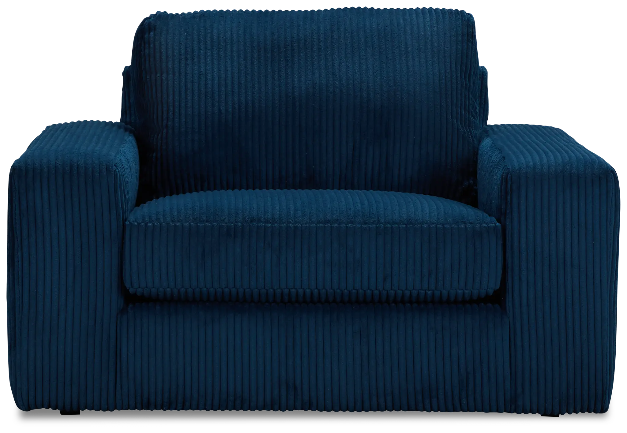 Charlie Dark Blue Fabric Chair Charlie Dark Blue Fabric Chair