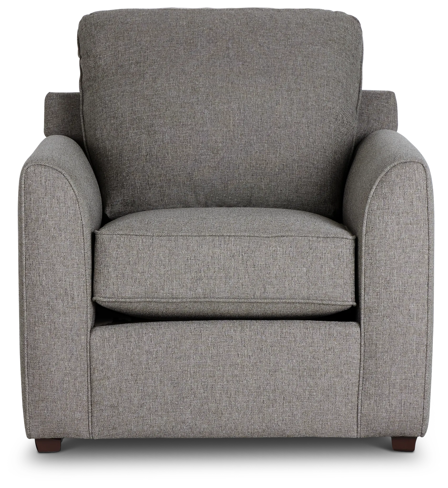 Asheville Brown Fabric Chair