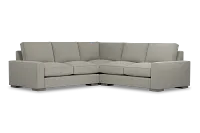 Edgewater Elite Gray Small Two-arm Sectional