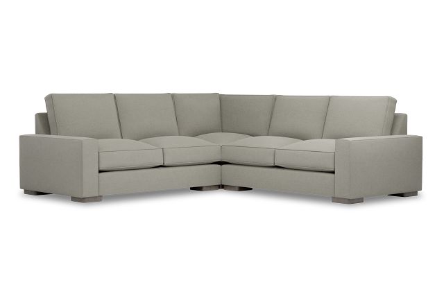 Edgewater Elite Gray Small Two-arm Sectional