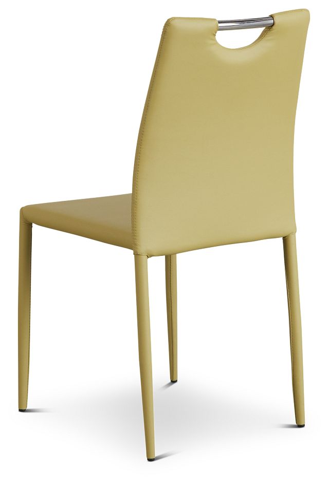 Skyline Light Green Upholstered Side Chair (4)