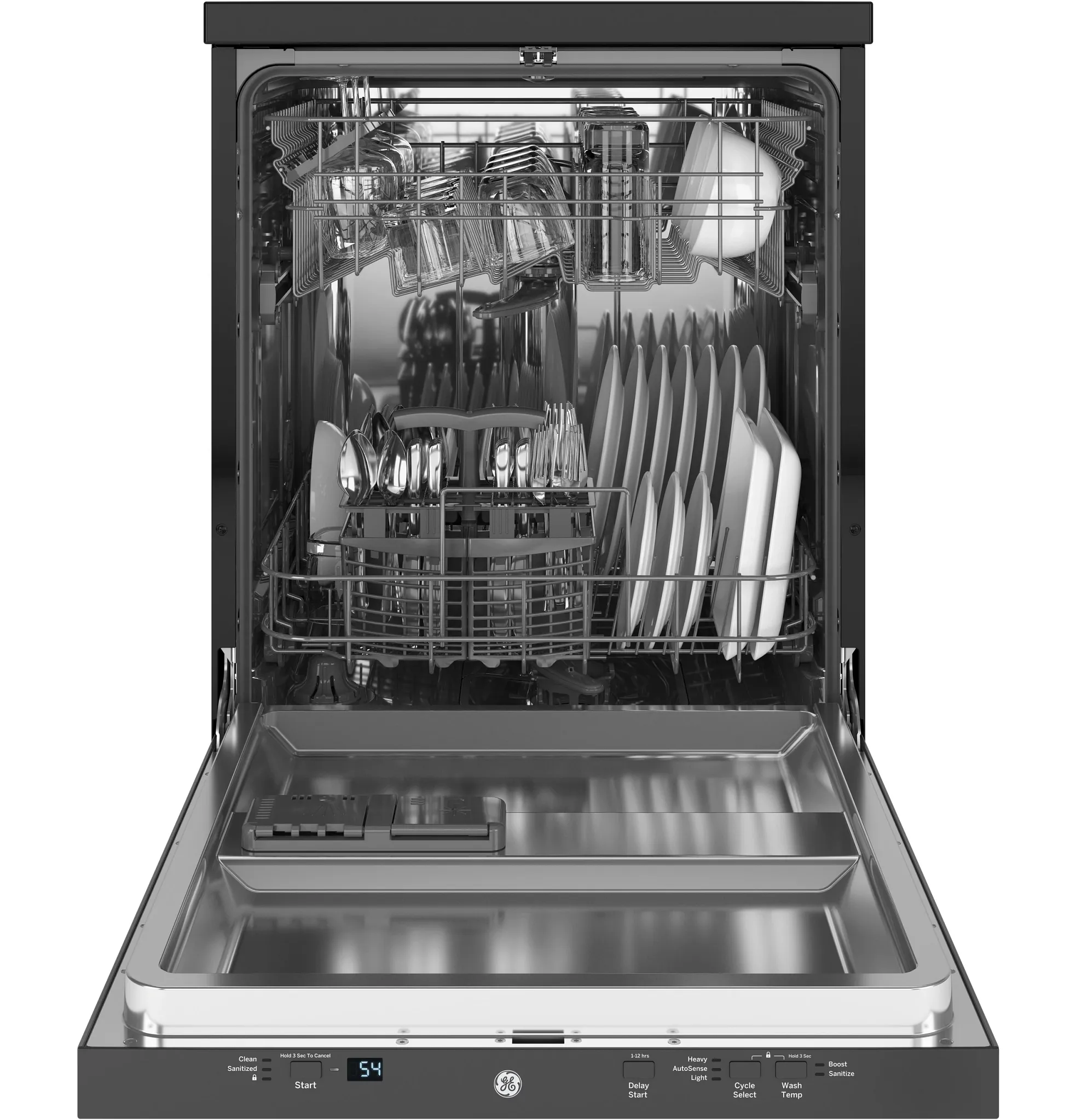 Ge 225 Series Stainless Steel Portable Dishwasher