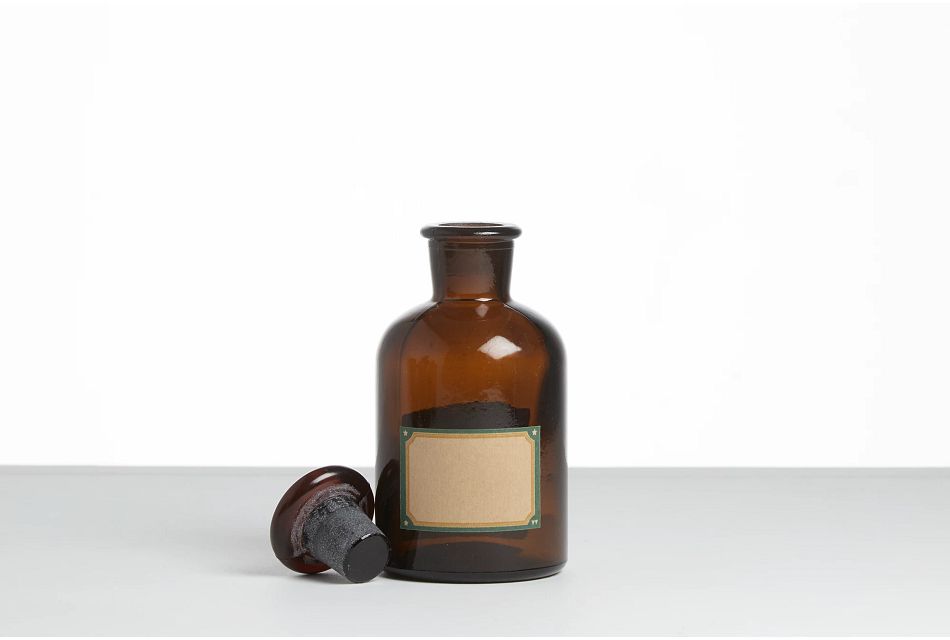Sloan Brown Small Bottle Home Accents Accessories City Furniture