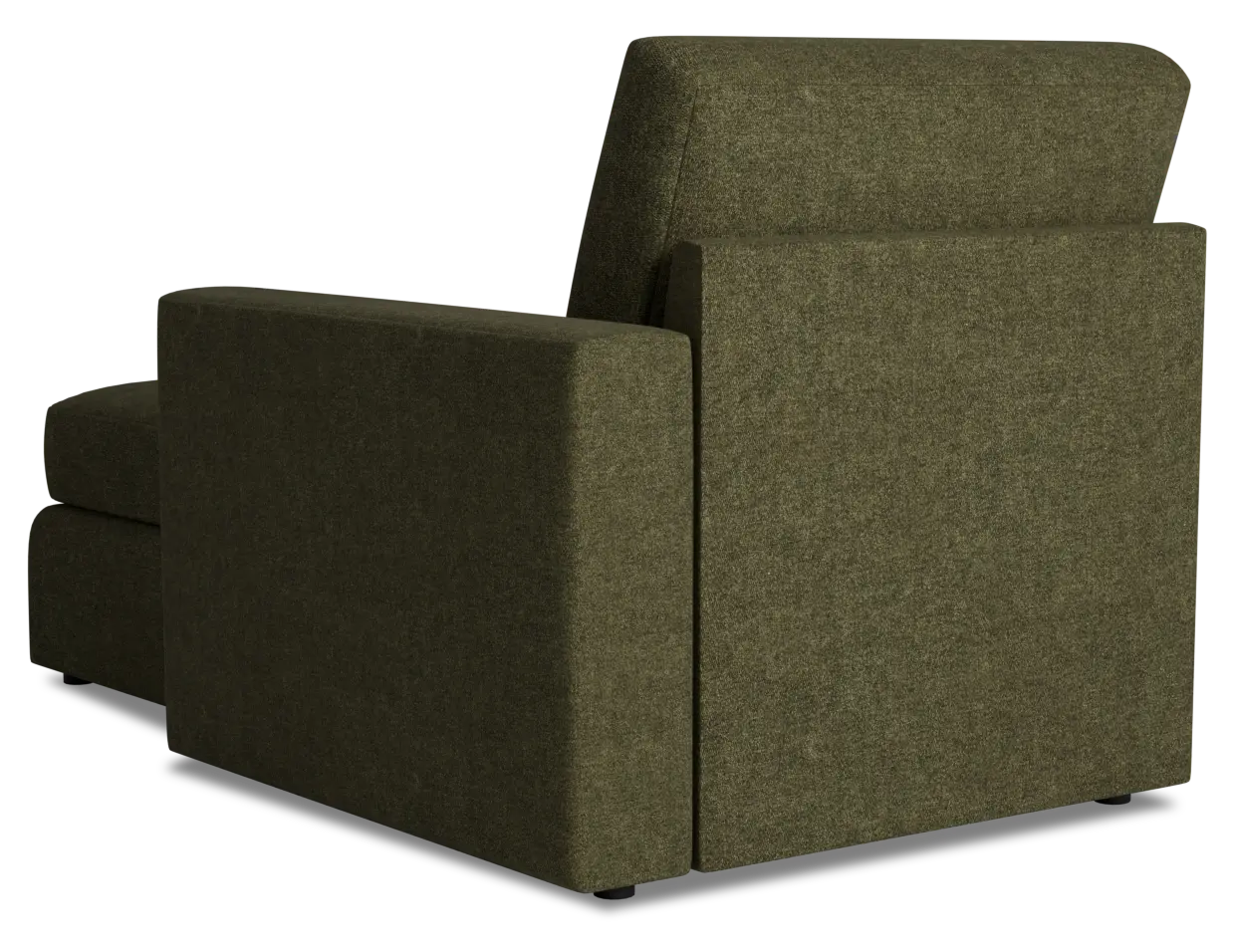 Citymod Green Fabric Right Chaise Citymod Green Fabric Right Chaise