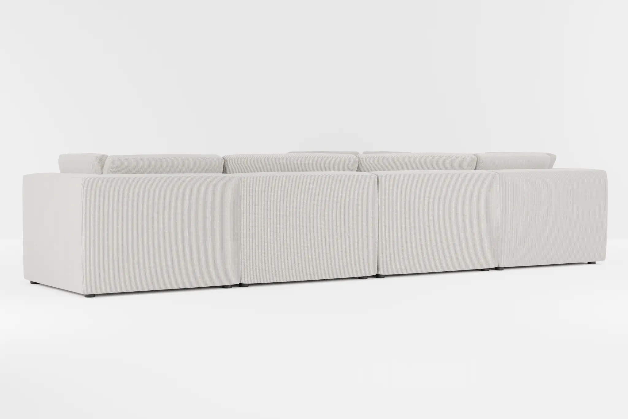 Destin Lucy Light Beige Fabric 6-piece Modular Sectional Destin Lucy Light Beige Fabric 6-piece Modular Sectional