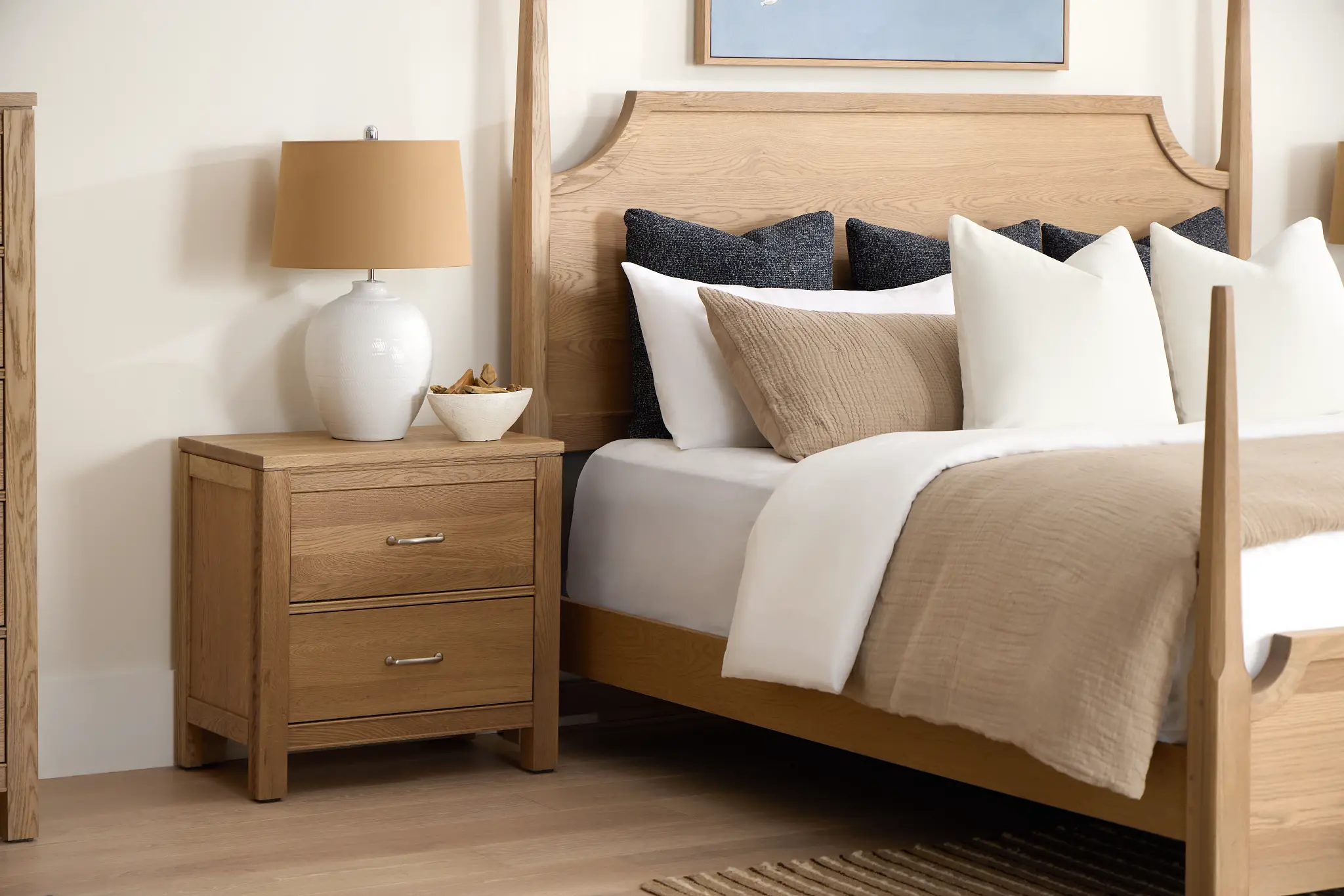 Carolina Light Tone Nightstand Carolina Light Tone Nightstand