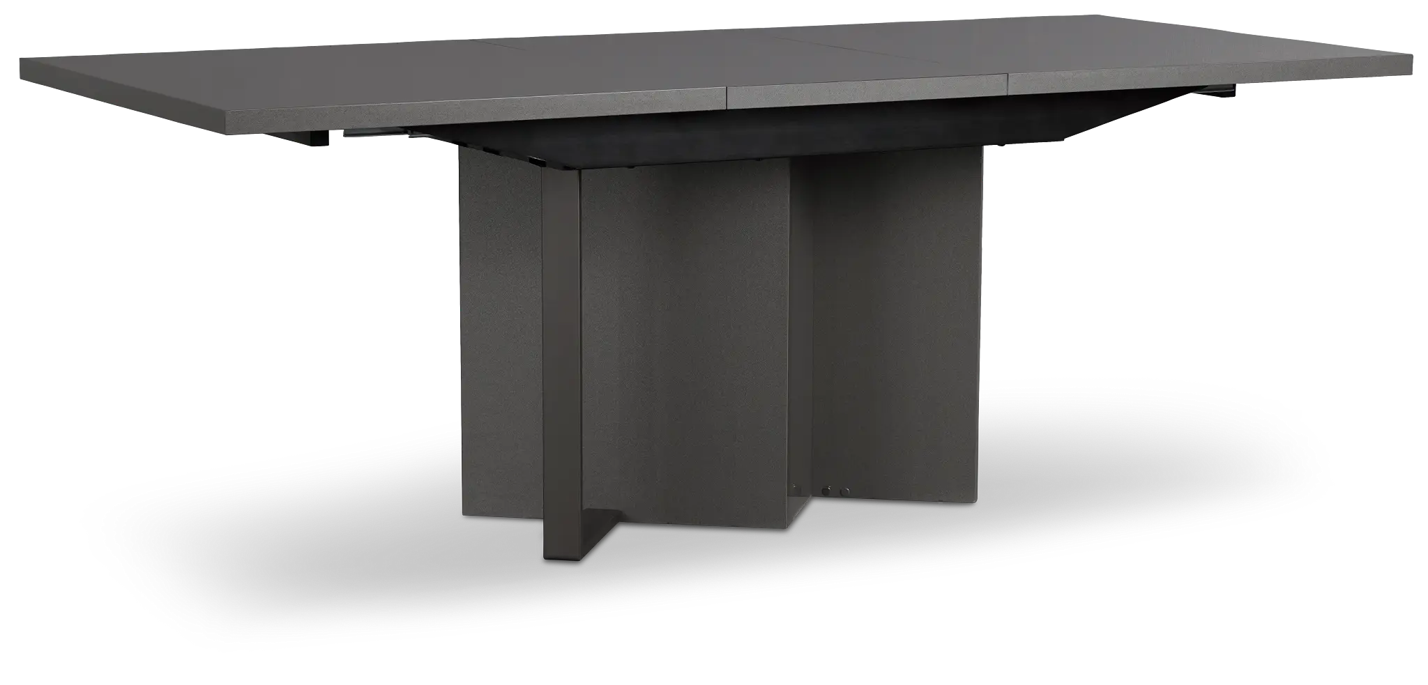 Oslo Gray Extension Rectangular Table Oslo Gray Extension Rectangular Table