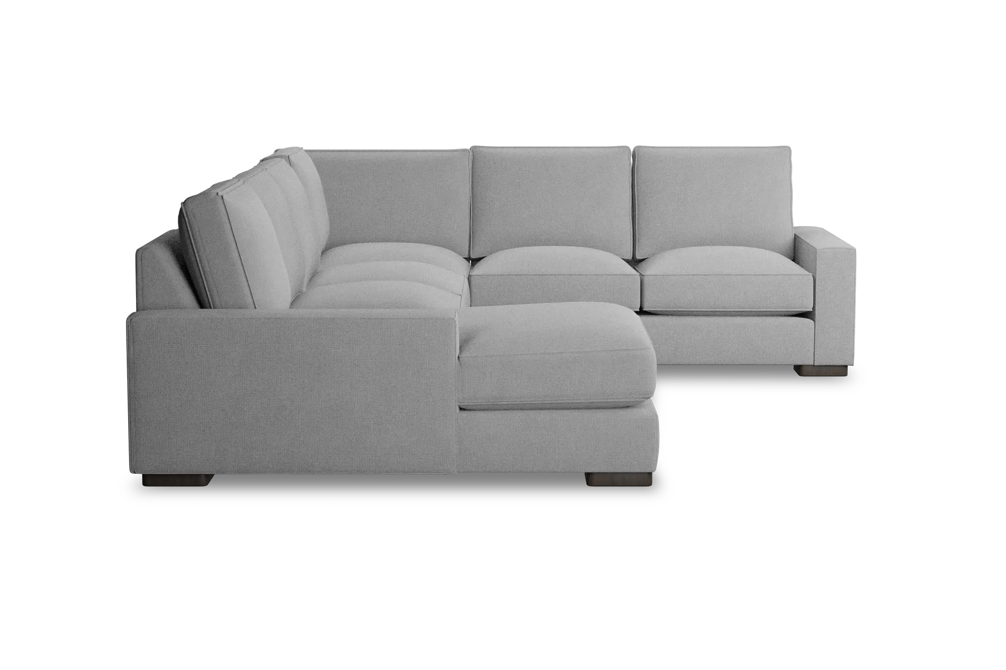 Edgewater Suave Gray Medium Left Chaise Sectional Edgewater Suave Gray Medium Left Chaise Sectional