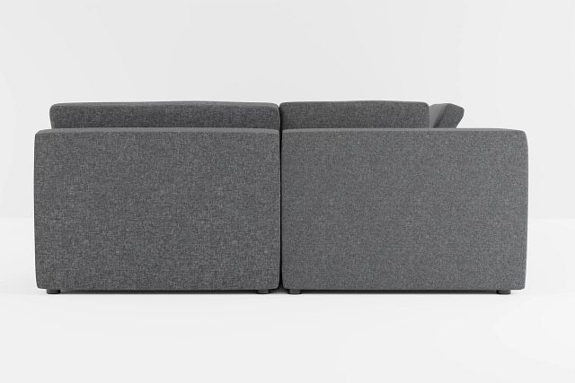Destin Delray Dark Gray Fabric 8-piece Pit Sectional