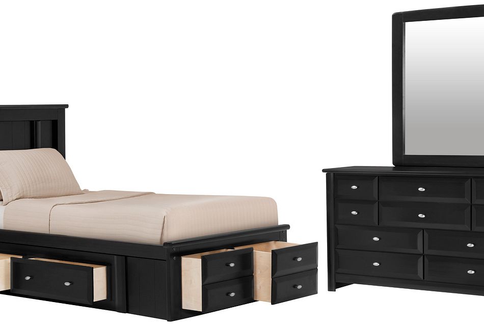 kids bedroom sets with storage