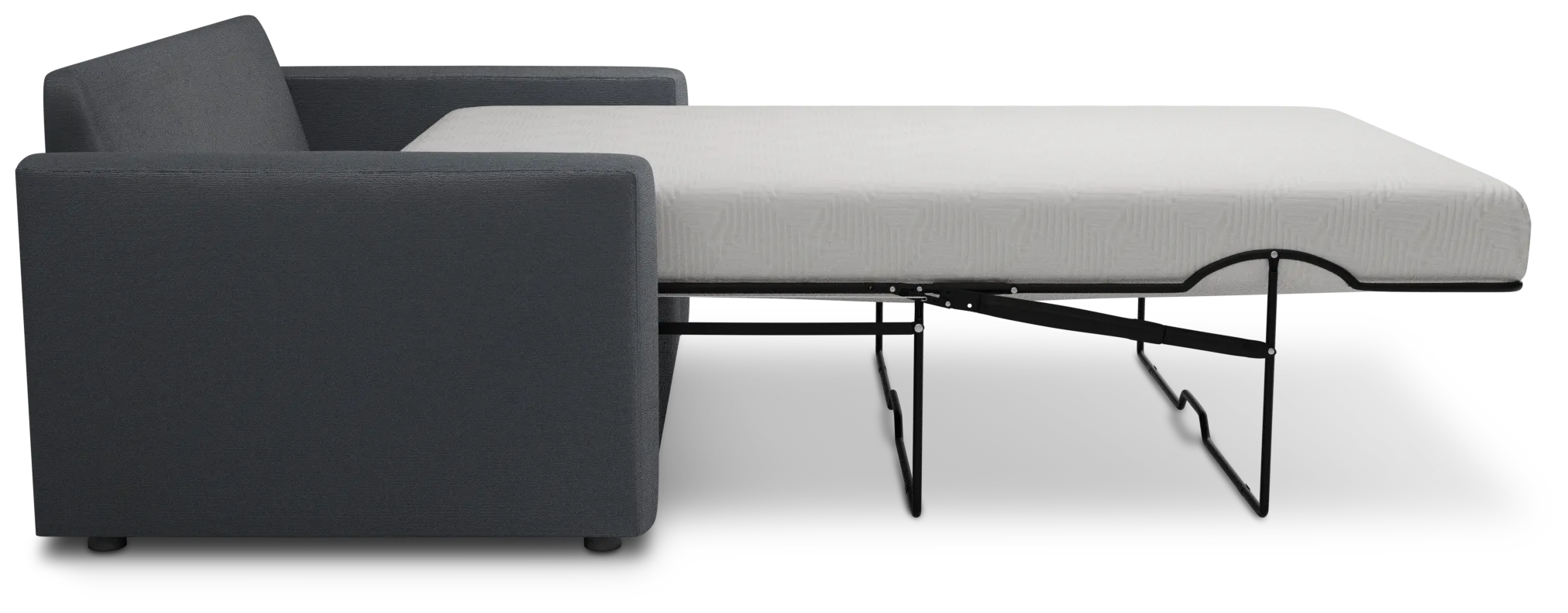 Siesta Peyton Dark Blue Fabric Cooling Memory Foam Sleeper