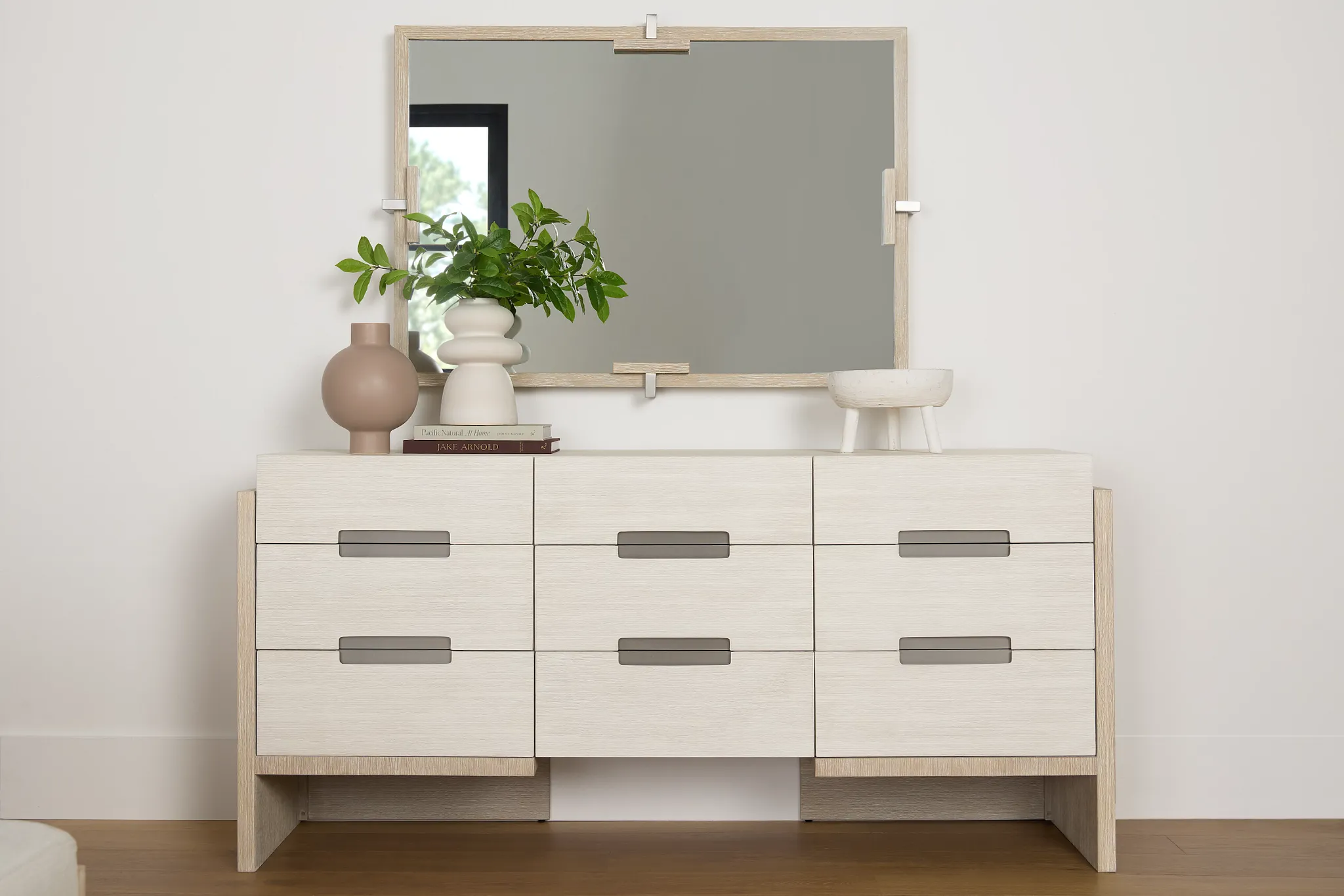 Miramar Light Tone Dresser & Mirror