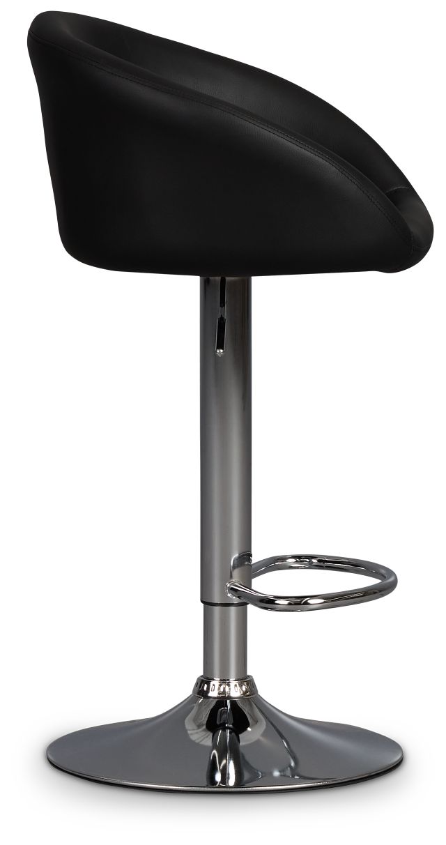 Dayton Black Uph Adjustable Stool