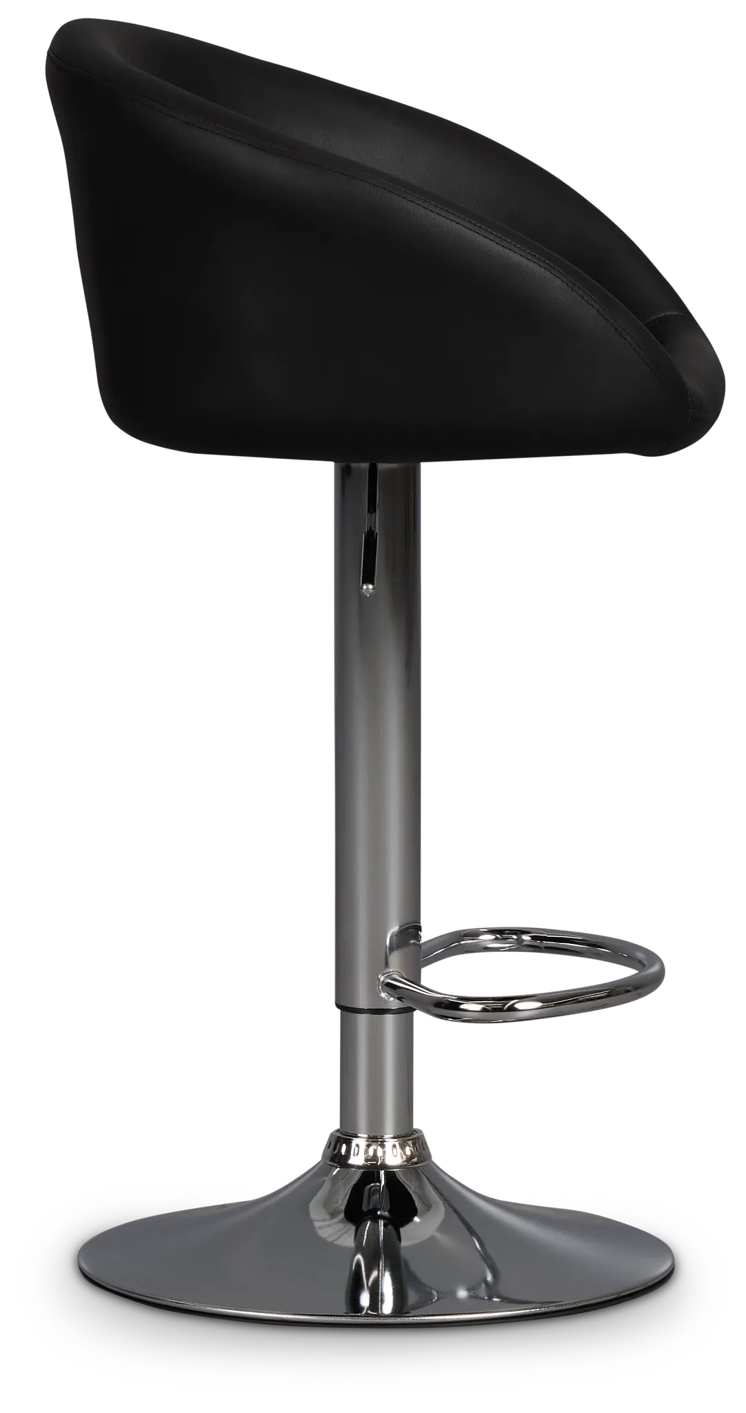 Dayton Black Uph Adjustable Stool
