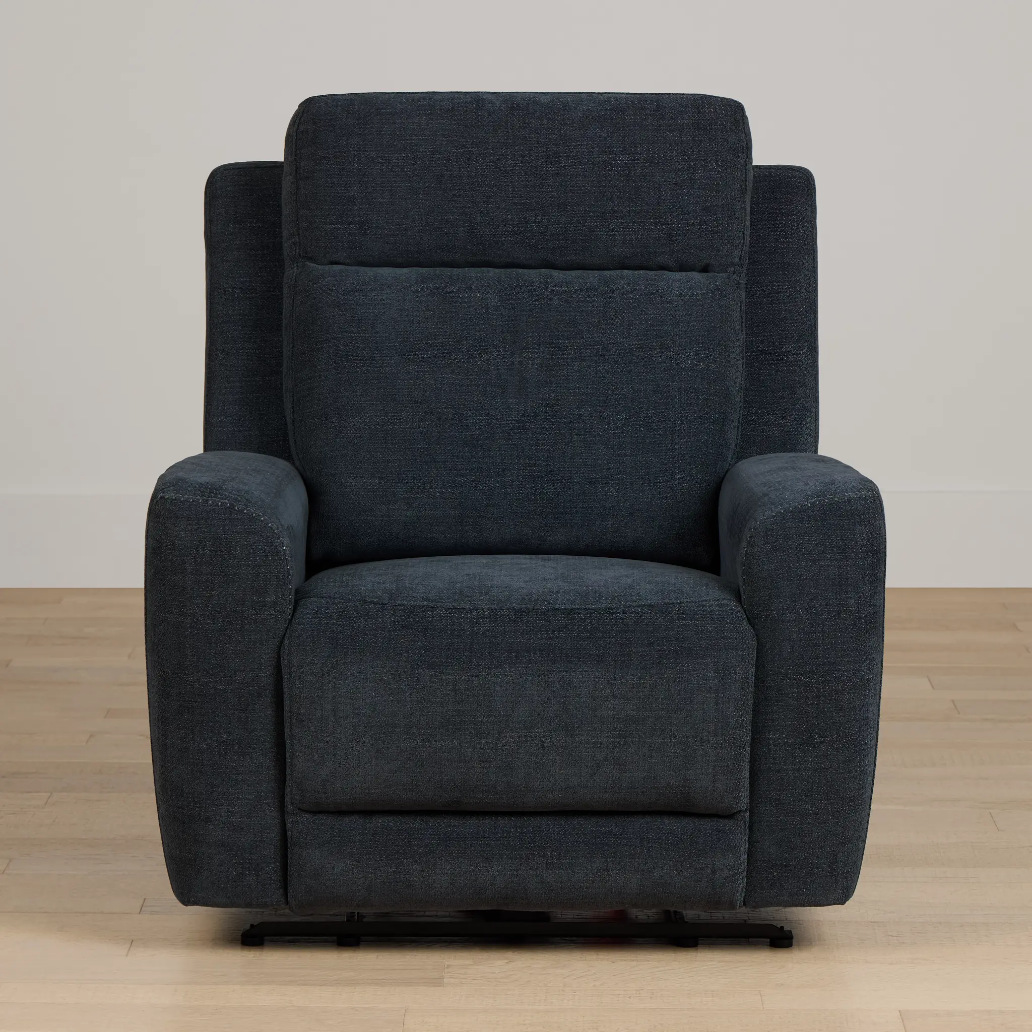 Dean Dark Blue Fabric Recliner Dean Dark Blue Fabric Recliner