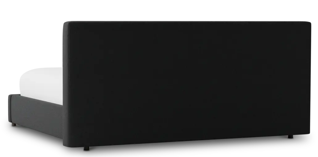 Grayton Elite Black 44" Upholstered Platform Bed Grayton Elite Black 44" Upholstered Platform Bed