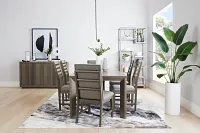 Zurich Gray Rectangular Table