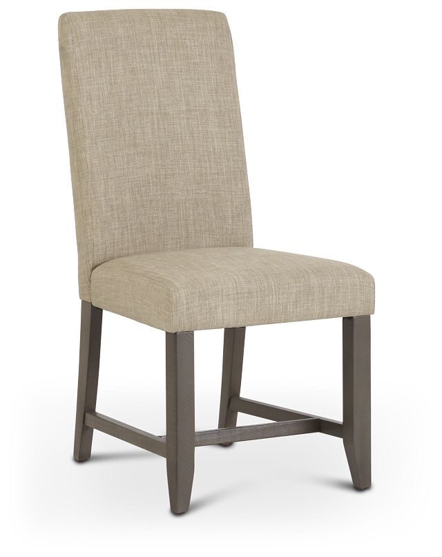 Taryn Light Taupe Upholstered Side Chair