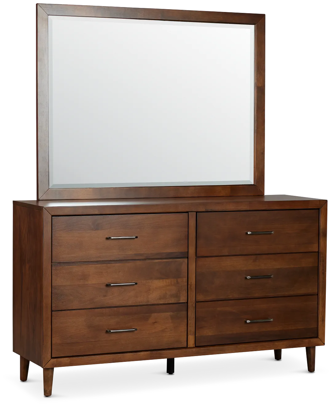 Palmdale Dark Tone Dresser & Mirror