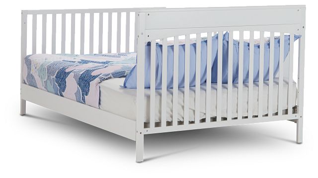 Parker White Panel Bed