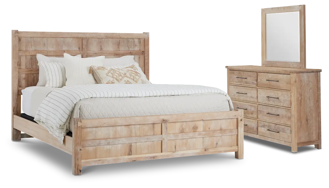 Salt Lake Light Tone Panel Bedroom Salt Lake Light Tone Panel Bedroom