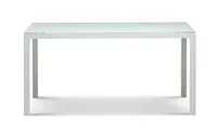 Lisbon2 White 60" Rectangular Table