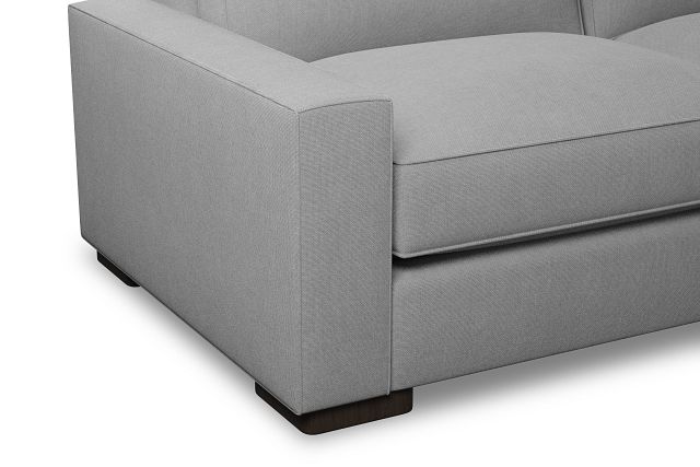 Edgewater Suave Gray 84" Sofa W/ 2 Cushions